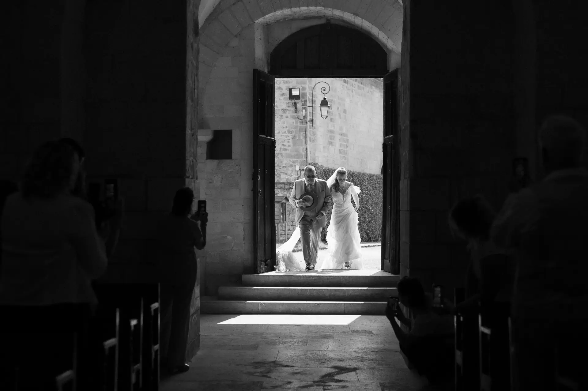 entrée de la mariée abbaye de morienval