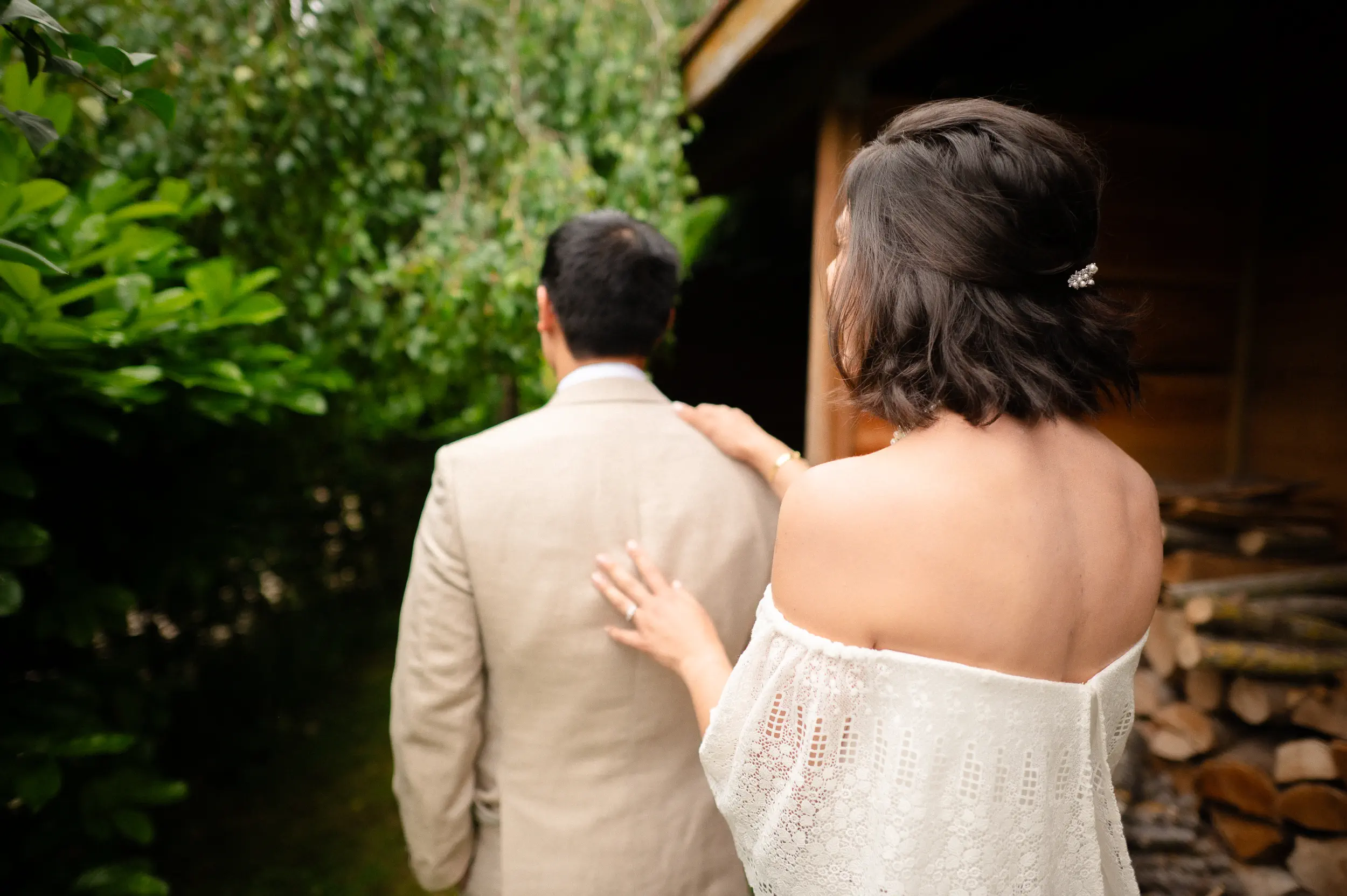 first look reportage de mariage