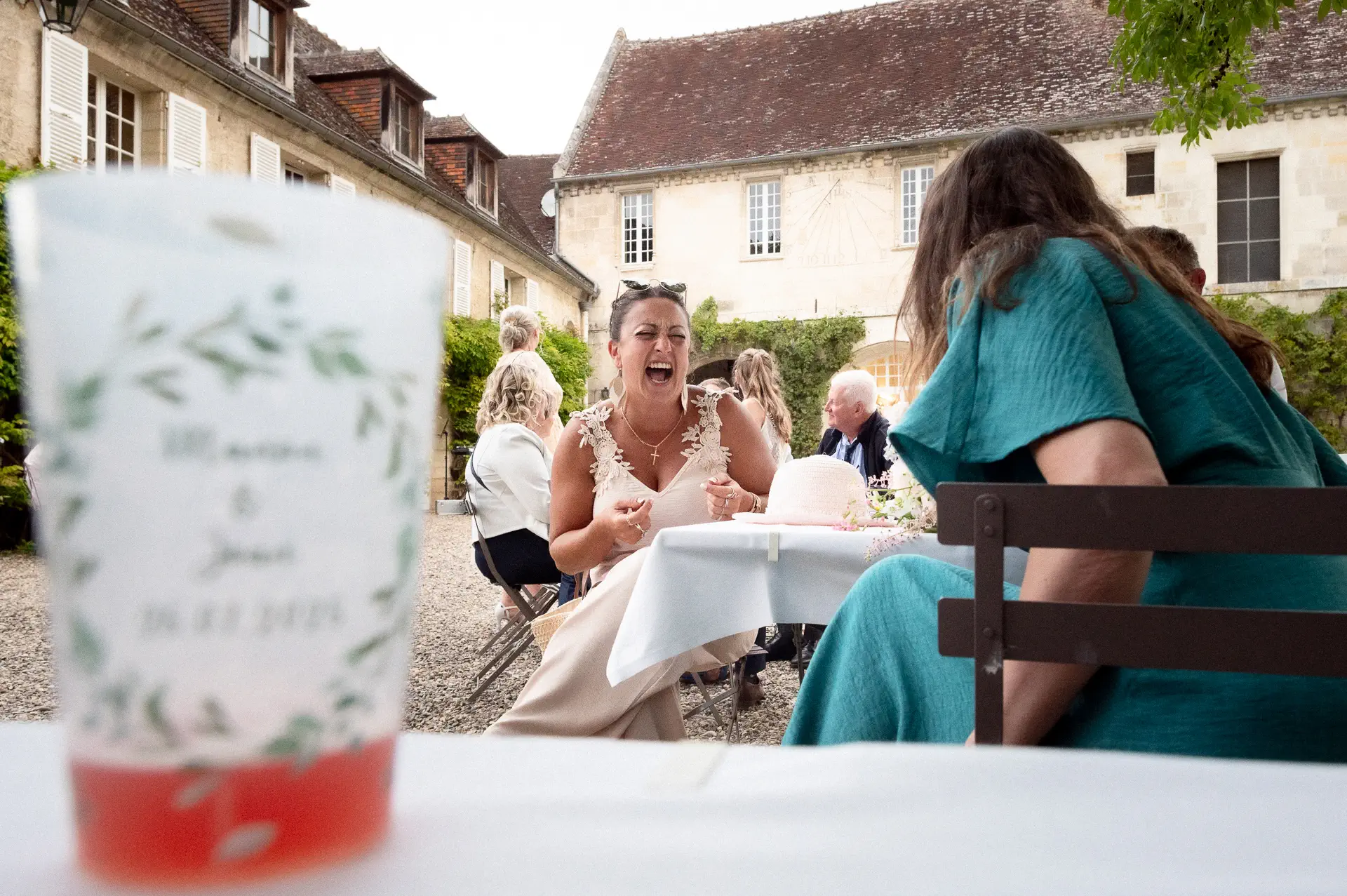 vin d'honneur fou rire abbaye de morienval