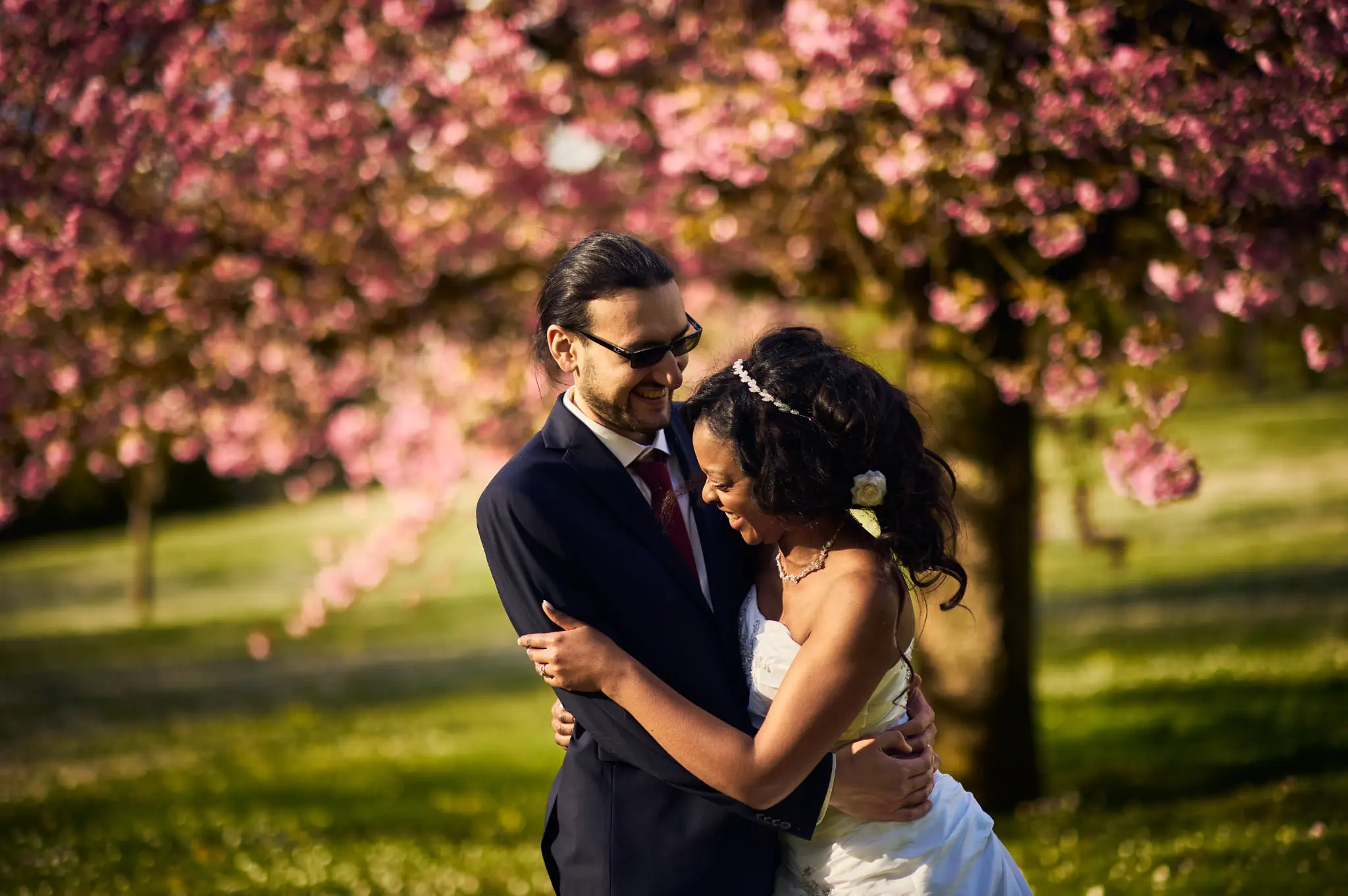 photo de couple au château de la tour à gouvieux