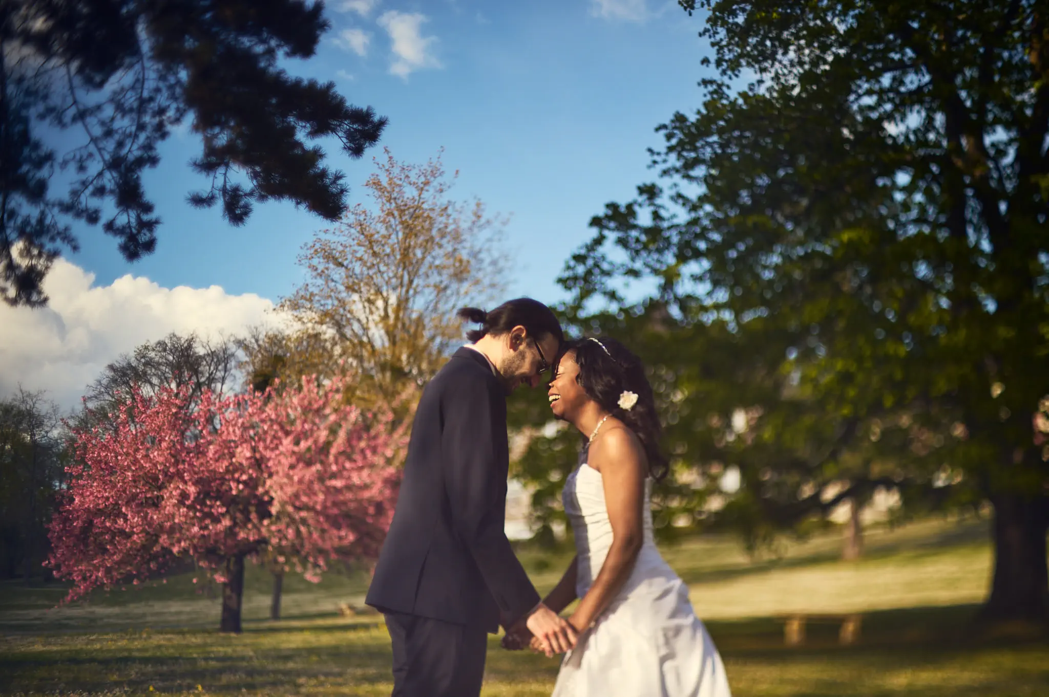 photo de couple au château de la tour à gouvieux