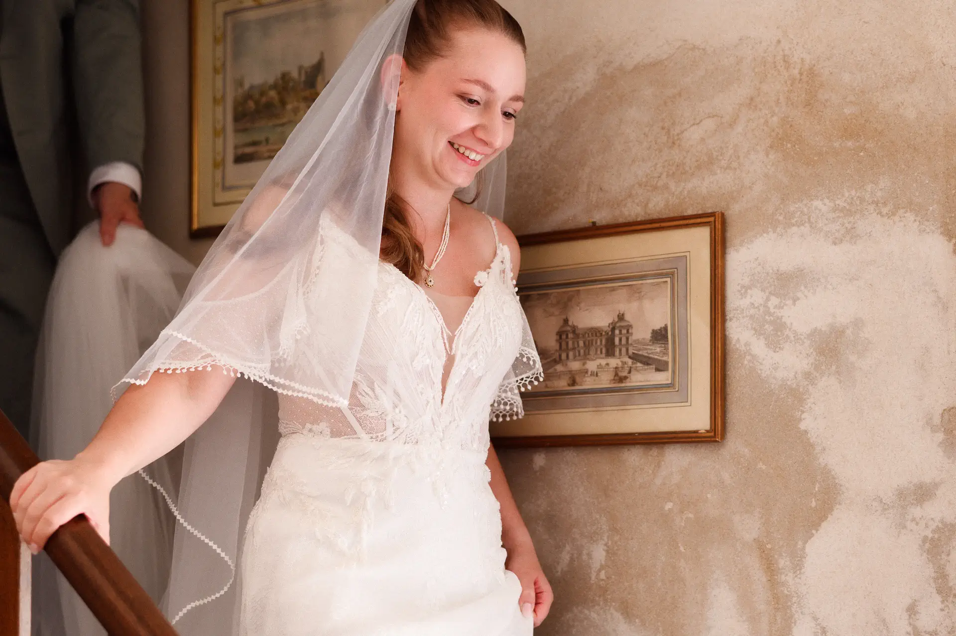 préparatifs mariée abbaye de morienval