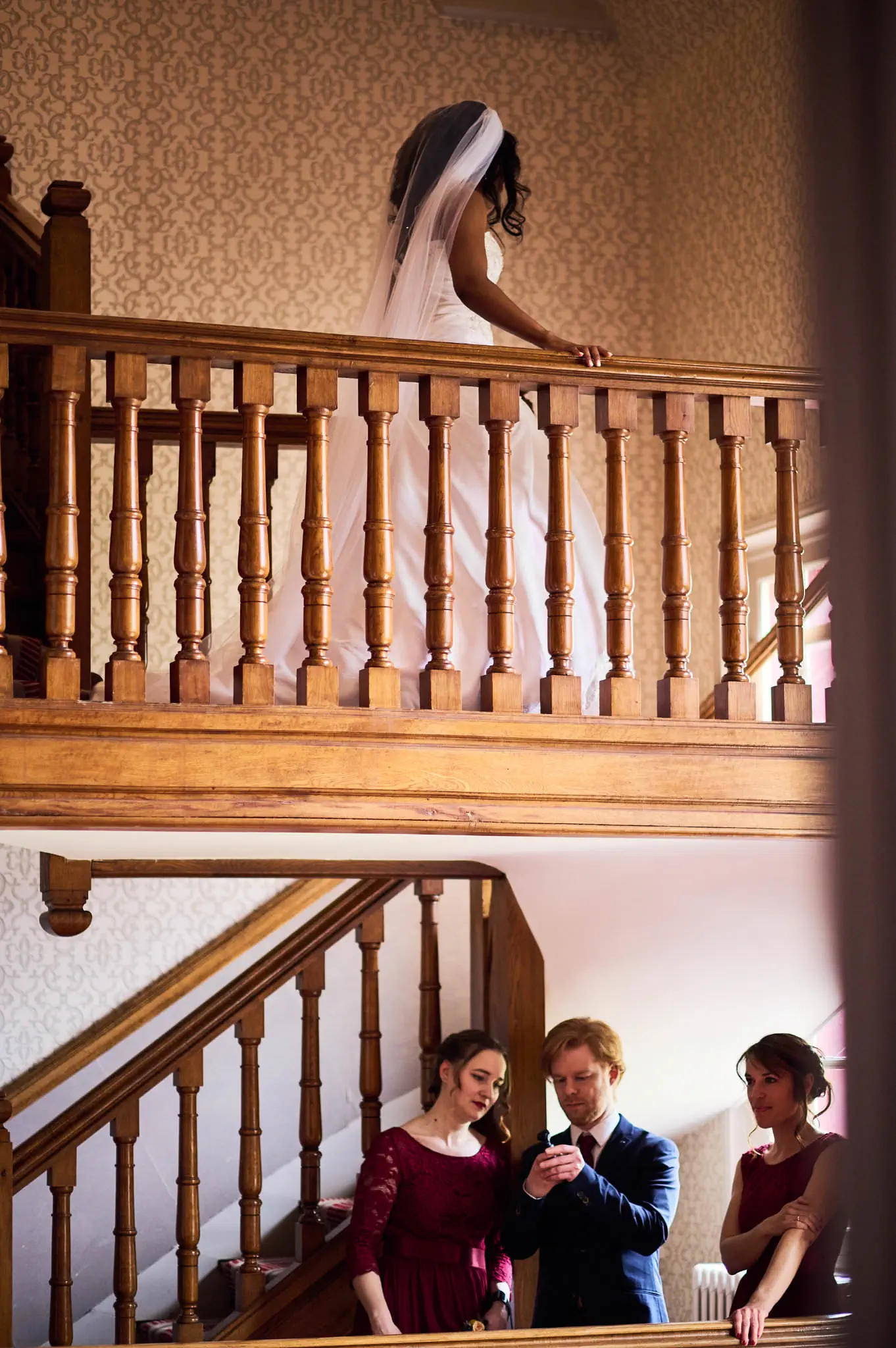 préparatifs mariée au château de la tour à gouvieux