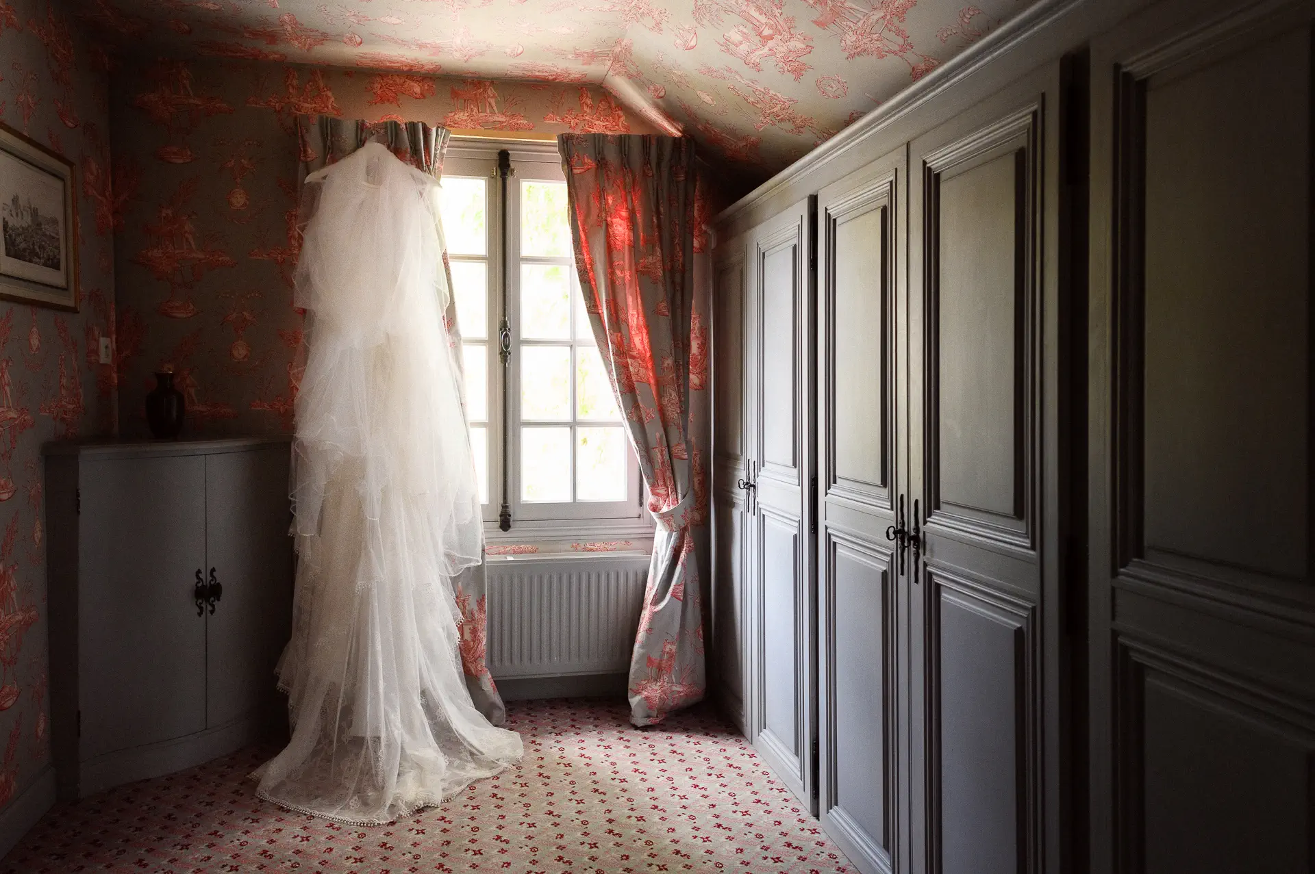 mariage préparatifs robe de mariée abbaye de morienval