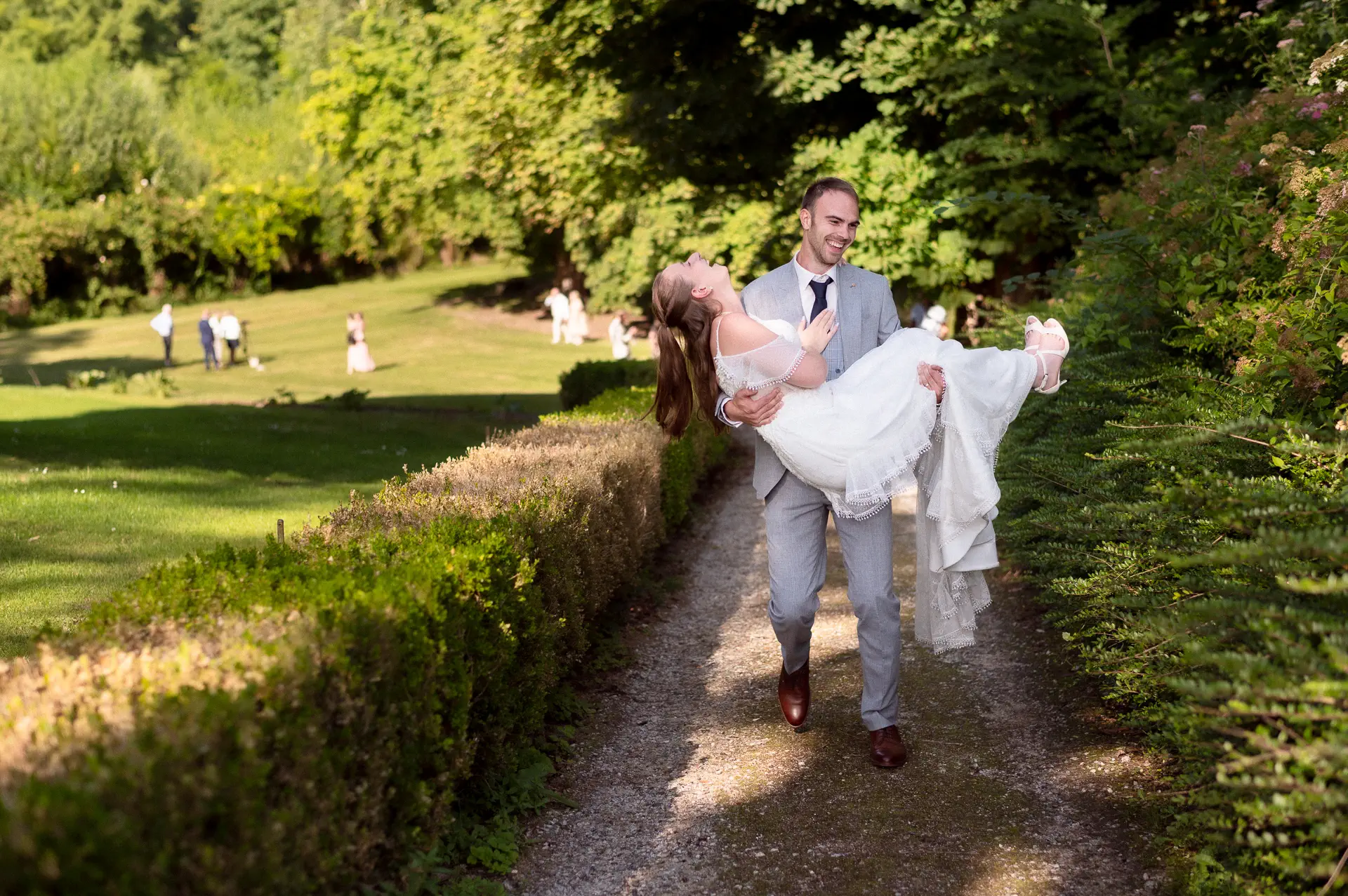séance couple mariage abbaye de morienval