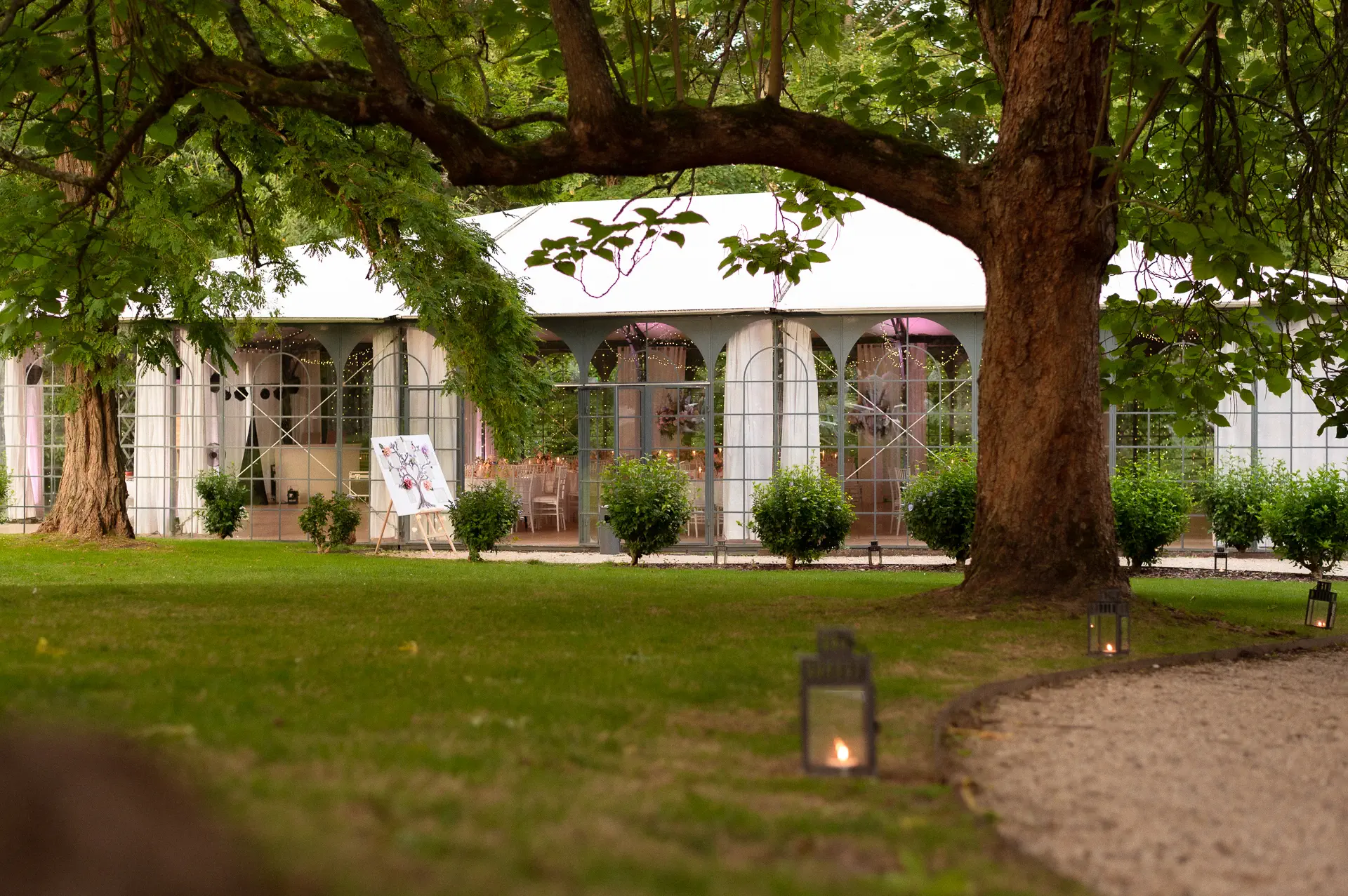soirée mariage abbaye de morienval