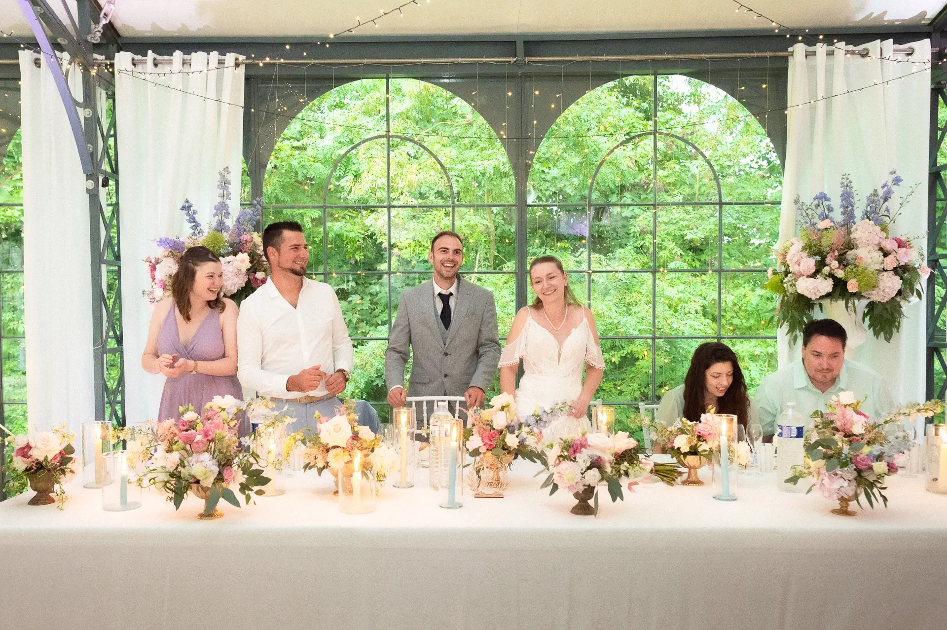 soirée mariage abbaye de morienval